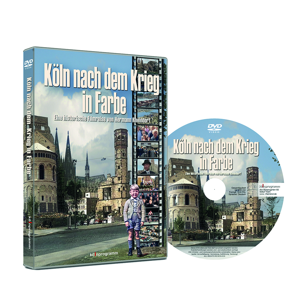 DVD "Köln nach dem Krieg in Farbe" | Film