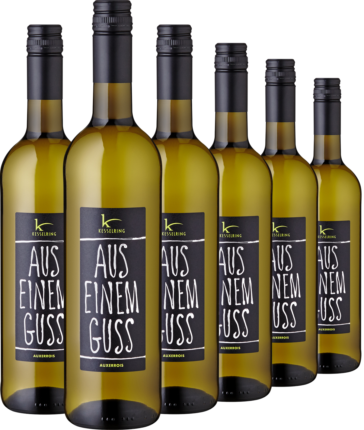6er Weinpaket: Aus einem Guss Auxerrois QW, Lukas Kesselring | Wein