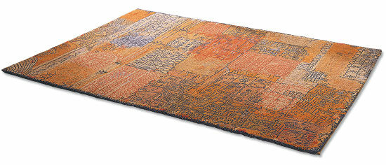 Künstlerteppich: "Florentinisches Villenviertel" (1926), Paul Klee | Leben  auf koelsch