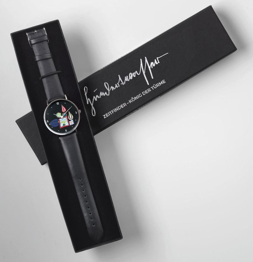 Künstler Armbanduhr: "König der Türme", Friedensreich Hundertwasser | Tolle  Uhren fuer Koeln